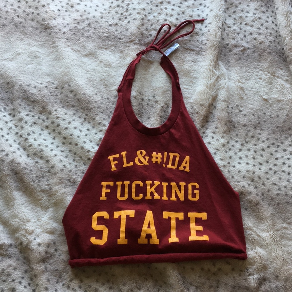 Florida State University halter top